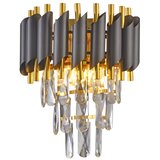  Brilagi - Zidna lampa ECLIPSE 2xE14/10W/230V crna/zlatna | Eponuda.com