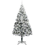  Umjetno božićno drvce s 300 LED svjetlima Zelena 240 x 150 cm | shoptok.hr