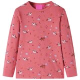  Dječja pidžama s dugim rukavima starinske ružičaste boje 92 | shoptok.hr