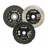 Ryobi set diskova za sečenje različitih materijala za RCT18C-0 (3 kom) - RAKCOT03 | ePonuda.com