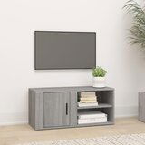 The Living Store TV omarica siva sonoma 80x31,5x36 cm inženirski les - TV Omarica, (21375574) Cene