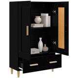  Highboard Crni hrast 70 x 31 x 115 cm Konstruirano drvo | shoptok.hr