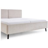 Meise Möbel Bež tapecirani bračni krevet s podnicom 160x200 cm Piano – | shoptok.hr