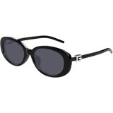 Gucci GG1684SA 001 ONE SIZE (55) Črna/Siva Cene