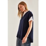 Bianco Lucci Women's V-Neck Knitwear Sweater | Shoptok.si