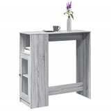 vidaXL Barski stol s držačima boja hrasta 101x40x103,5 cm drveni Cijene