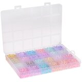  Set pastelnih perli za narukvice prijateljstva, 24 boje | shoptok.hr