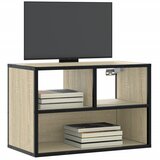 vidaXL TV ormarić boja hrasta 60x31x39,5 cm konstruirano drvo i metal Cijene