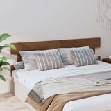  Posteljno vzglavje medeno rjavo 184x3x81 cm trdna borovina, (20644820) | Shoptok.si