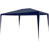  Šotor za zabave 3x4 m PE modre barve | Shoptok.si