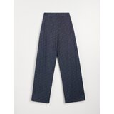 Sinsay Prugaste wide leg hlače s viskozom | shoptok.hr