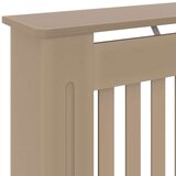 vidaXL Pokrov radiatorja 2 pcs Rjava 78x19x81.5cm Konstruiran les | Shoptok.si