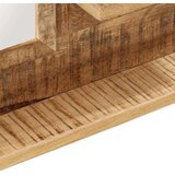 vidaXL Ogledalo s policama 80x8x55 cm od stakla i masivnog drva manga | shoptok.hr