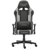 DXRacer GAMING STOL umetna masa, tekstil siva, črna | Shoptok.si