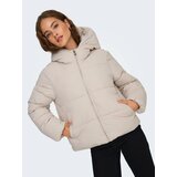 Only Zimska jakna 'ONLJuta' bež | Shoptok.si