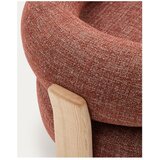 Kave Home Fotelj iz šenilje v barvi terakote Granite – | Shoptok.si