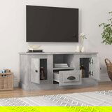 TV ormarić boja betona 100x35 5x45 cm konstruirano drvo | shoptok.hr