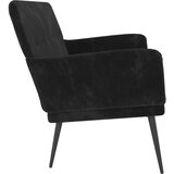  Klupa crna 108 x 35 x 41 cm baršunasta | shoptok.hr