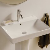 Roca A327686000 ONA 60 x 46 cm pravokotni keramični umivalnik z odprtino za armaturo | Shoptok.si