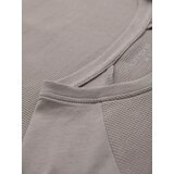 Ombre Men's longsleeve with "waffle" texture - ash | Shoptok.si