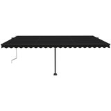  Automatska tenda sa senzorom za vjetar LED 500x300 cm antracit | shoptok.hr