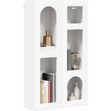 Viseći Viseča omarica s polico Bela 59 x 20 x 100 cm Konstruiran les, (5000113029) | Shoptok.si