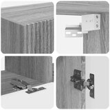  Komplet TV omaric 2 pcs Siva Sonoma Konstruiran les, (5000132211) | Shoptok.si