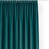 Filumi Petrolej zelena zavjesa za djelomično zamračenje od samta 530x225 cm Velto – | shoptok.hr