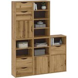  Bočni ormarići 5 kom ODDA 40x24x79 cm puno drvo bor | shoptok.hr