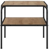  Bocni stol Hrast artisan 100 x 50 x 46 cm Konstruirano drvo - Hrast artisan 51 x 50 x 45 cm | shoptok.hr
