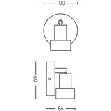 Philips Reflektorsko svetlo CONDUIT 1xGU10/5W/230V crna/mesing | Eponuda.com