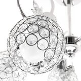 Toolight Kristalna svjetiljka visilica s metalnim listovima APP636-5C | shoptok.hr