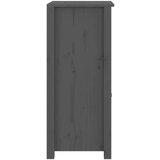  Komode 2 kom sive 40x35x80 cm od masivne borovine | shoptok.hr