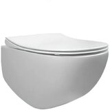 Fluenta,Peštan fluenta rimless konzolna wc šolja sa "soft close" daskom | ePonuda.com