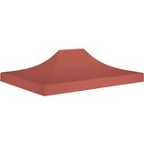 vidaXL Streha za vrtni šotor 4x3 m terakota 270 g/m², (20692634) Cene