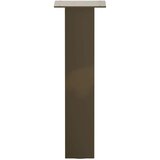  Noge za klub stolić 4 kom. Prirodni čelik 42 cm Čelik | shoptok.hr