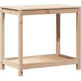 Stol za sadnju s policom 82,5 x 50 x 75 cm od masivne borovine | shoptok.hr