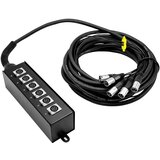 Omnitronic MUS-610 stage box 10 m Število vhodov:6 x Število izhodov:6 x, (20434815) | Shoptok.si