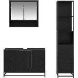 vidaXL Komplet pohištva za kopalnico 3 pcs Star les 90 x 33 x 60 cm | Shoptok.si