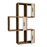 Hanah home flora walnut cream polica