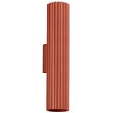 Sollux SL.1634 - Zidno svetlo KARBON 2xGU10/10W/230V narandžasta | Eponuda.com