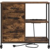  Uredski ormar Dimljeni hrast 76 x 41 x 72 cm Konstruirano drvo | shoptok.hr