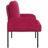  Sofe s jastukom 55cm Vinska crvena Šperploča - boja crnog vina 55 cm | shoptok.hr