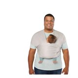 Ergobaby Sling - pestunja, trak mesh trak Aura soft grey | Shoptok.si