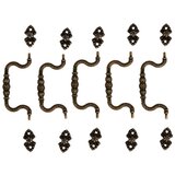 Metalna drška brončane boje 90x39 mm - 5 komada | razne vrste (metalni) | Eponuda.ba