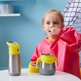 b.box Termovka za pitje s slamico 350 ml – indigo/rožnata | Shoptok.si