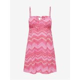 Only Pink Women Patterned Dress Nova - Women cijene