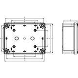 Zidno kućište 121 x 164 x 87 ABS Siva (RAL 7035) Schneider Electric NSYTBS16128 2 ST Cijene