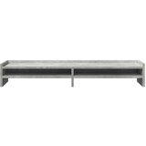  Stalak za monitor boja betona 100x24x16 cm konstruirano drvo | shoptok.hr