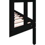  Za krevet od borovine crni 75 x 190 cm 2FT6 jednokrevetni | shoptok.hr